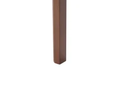 Tavolo da pranzo estensibile DELMAS Frasino scuro 160/200 cm 90 cm