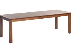 Tavolo da pranzo estensibile MADURA Frasino scuro 160/240 cm 90 cm