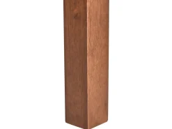 Tavolo da pranzo estensibile MADURA Frasino scuro 160/240 cm 90 cm