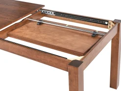 Tavolo da pranzo estensibile MADURA Frasino scuro 160/240 cm 90 cm
