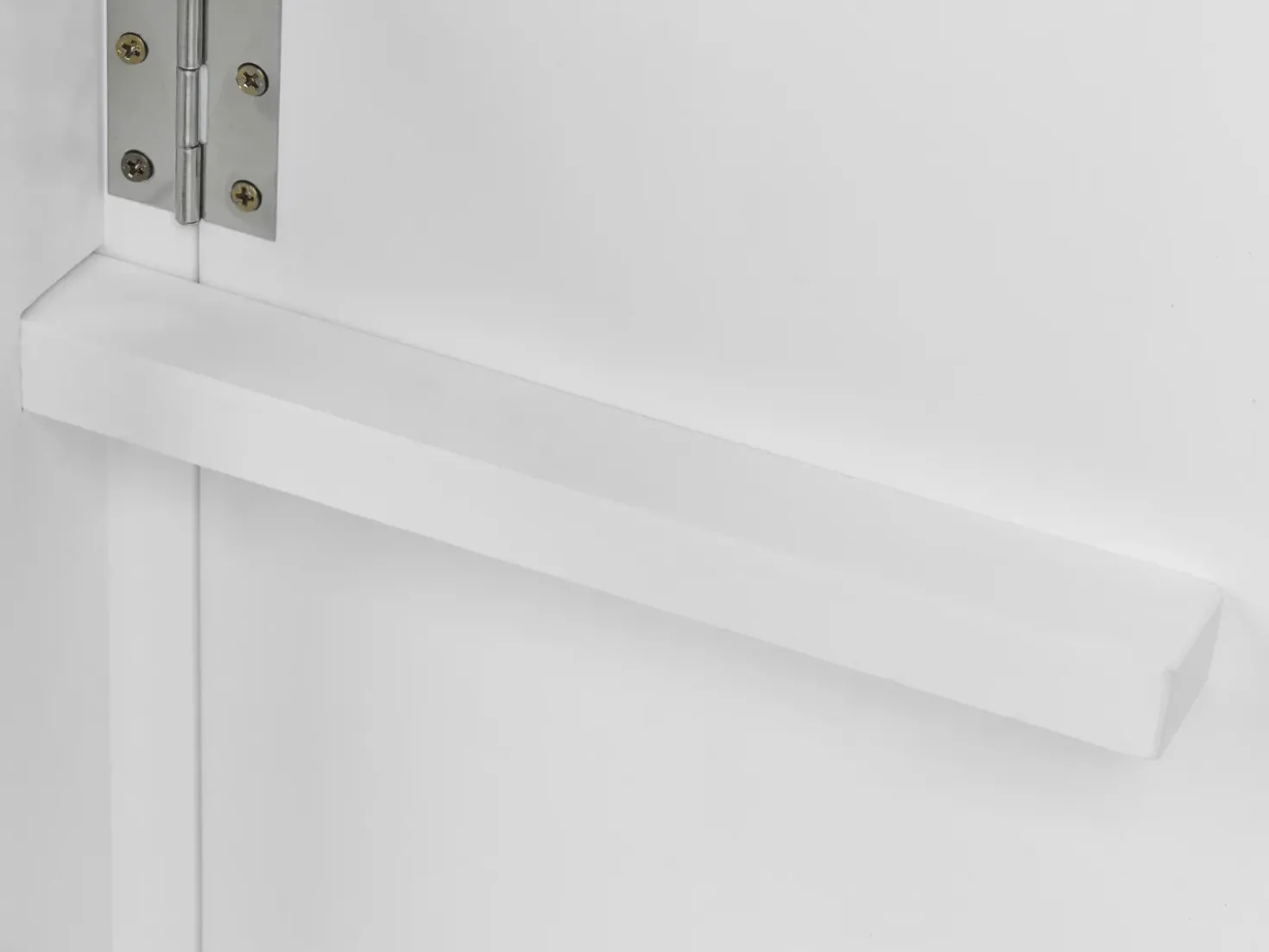 Tavolo da pranzo estensibile VERA Bianco 60/120 cm 74 cm Legno di pino