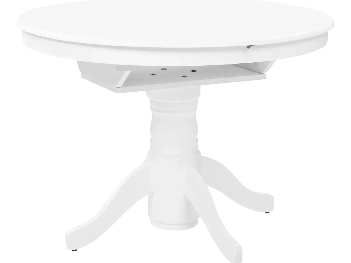 Tavolo da pranzo estensibile AKRON Bianco 106/150 cm 106 cm