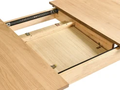 Tavolo da pranzo estensibile DELMAS Frassino chiaro 160/200 cm 90 cm