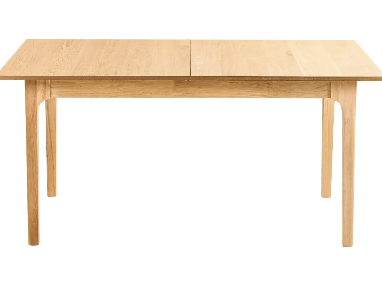 Tavolo da pranzo estensibile DELMAS Frassino chiaro 160/200 cm 90 cm