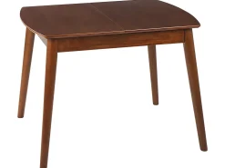 Tavolo da pranzo estensibile TOMS Marrone scuro 100/130 cm 80 cm