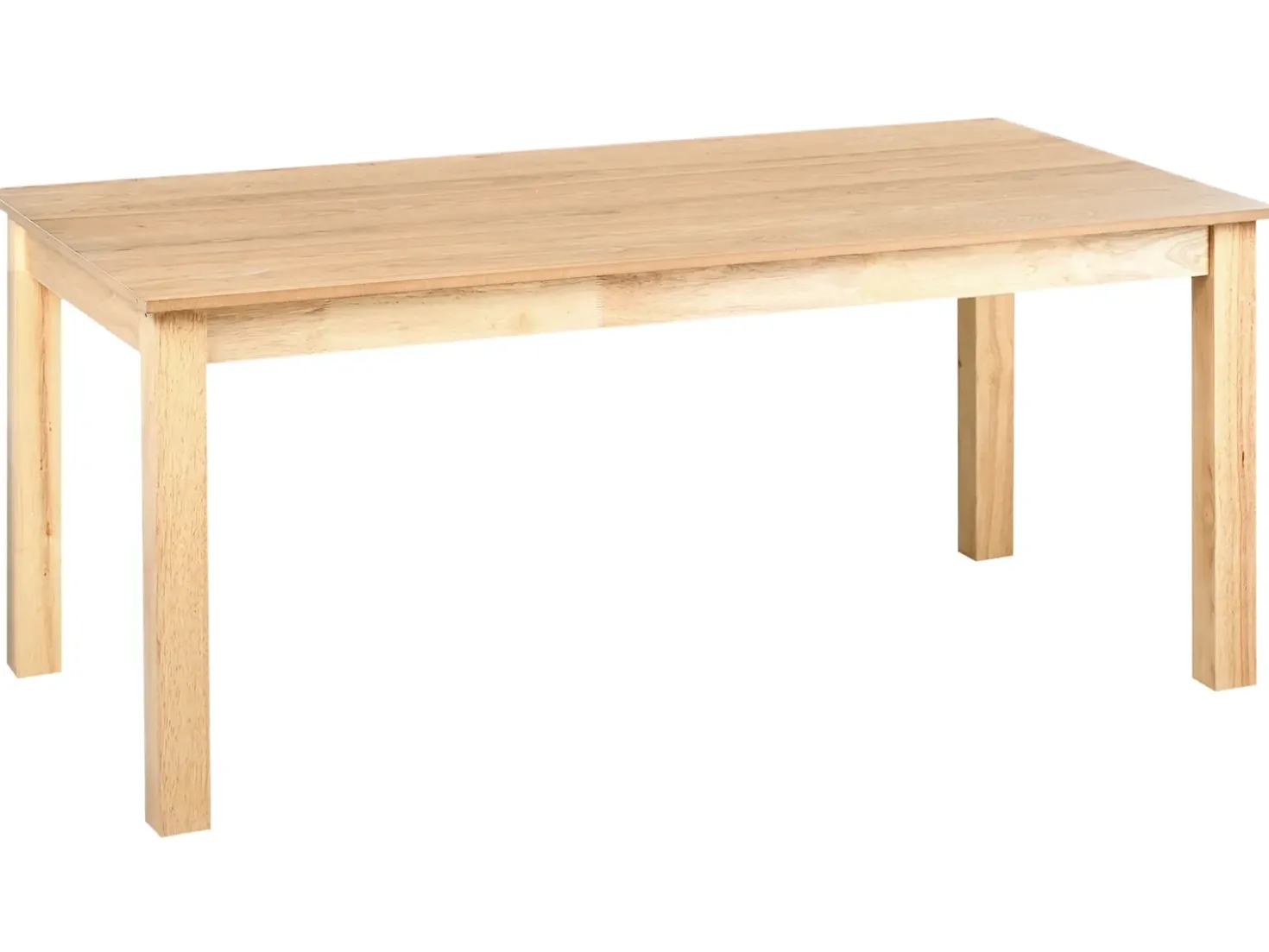 Tavolo da pranzo estensibile MADURA Frassino chiaro 180/280 cm 100 cm