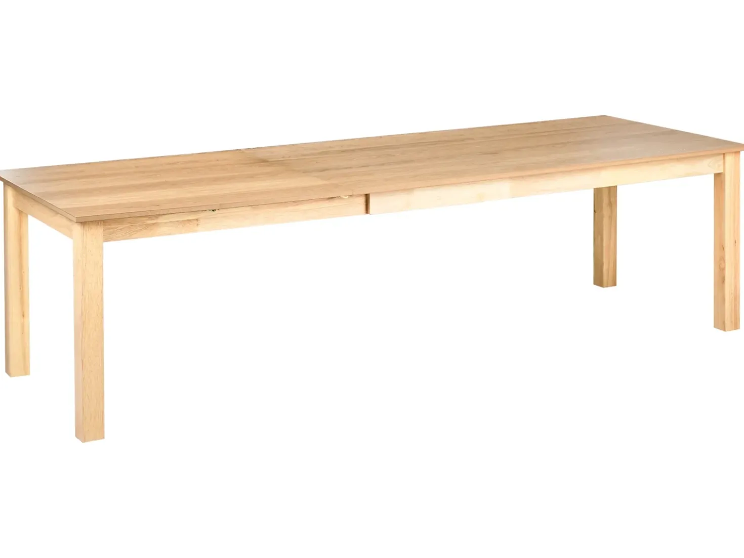 Tavolo da pranzo estensibile MADURA Frassino chiaro 180/280 cm 100 cm