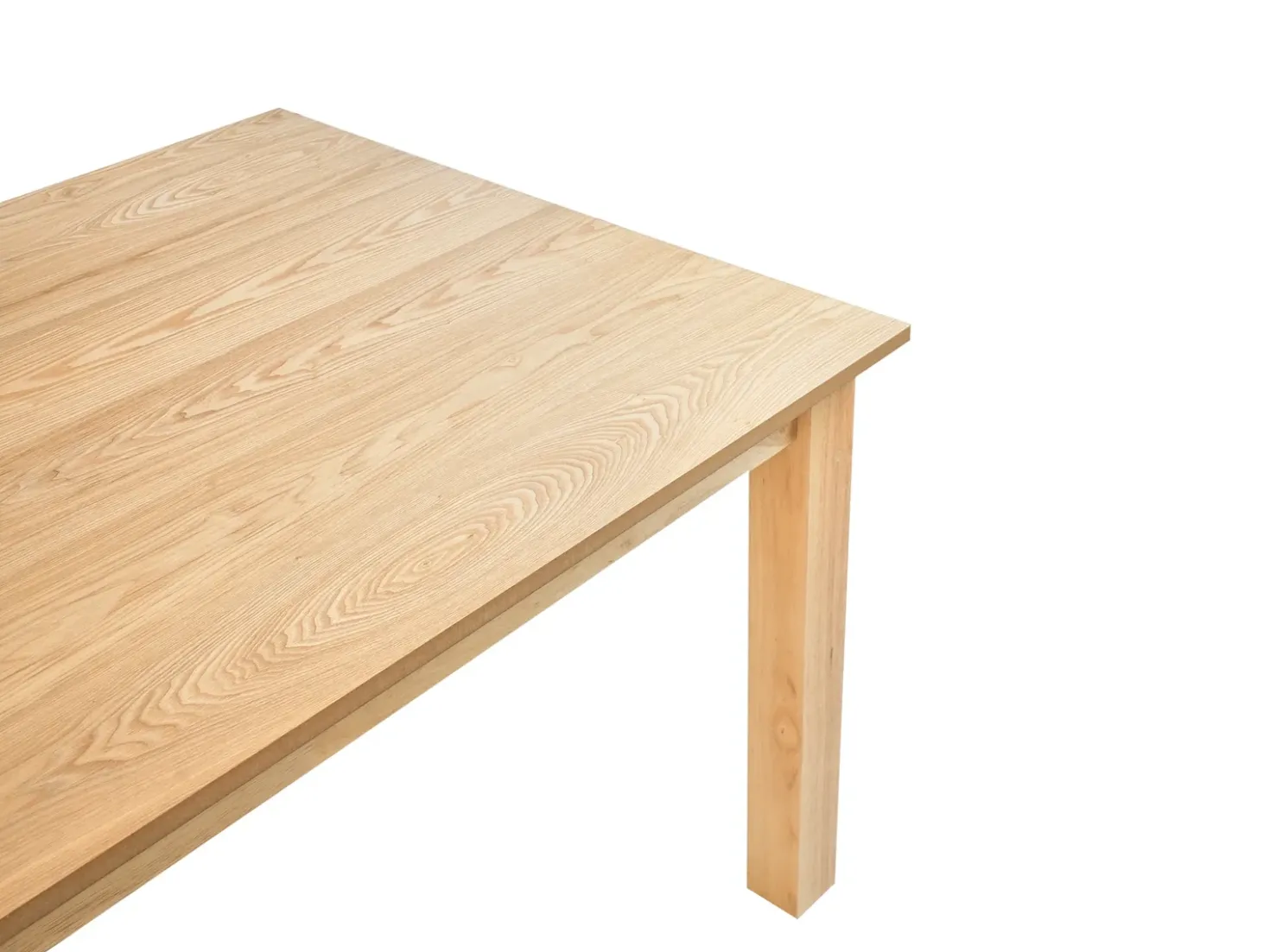 Tavolo da pranzo estensibile MADURA Frassino chiaro 180/280 cm 100 cm