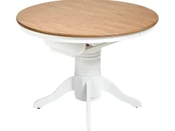 Tavolo da pranzo estensibile AKRON Frassino chiaro 106/150 cm 106 cm Legno