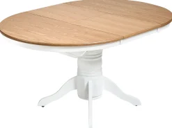 Tavolo da pranzo estensibile AKRON Frassino chiaro 106/150 cm 106 cm Legno