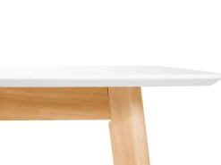 Tavolo da pranzo estensibile MEDIO Bianco 120/155 cm 80 cm