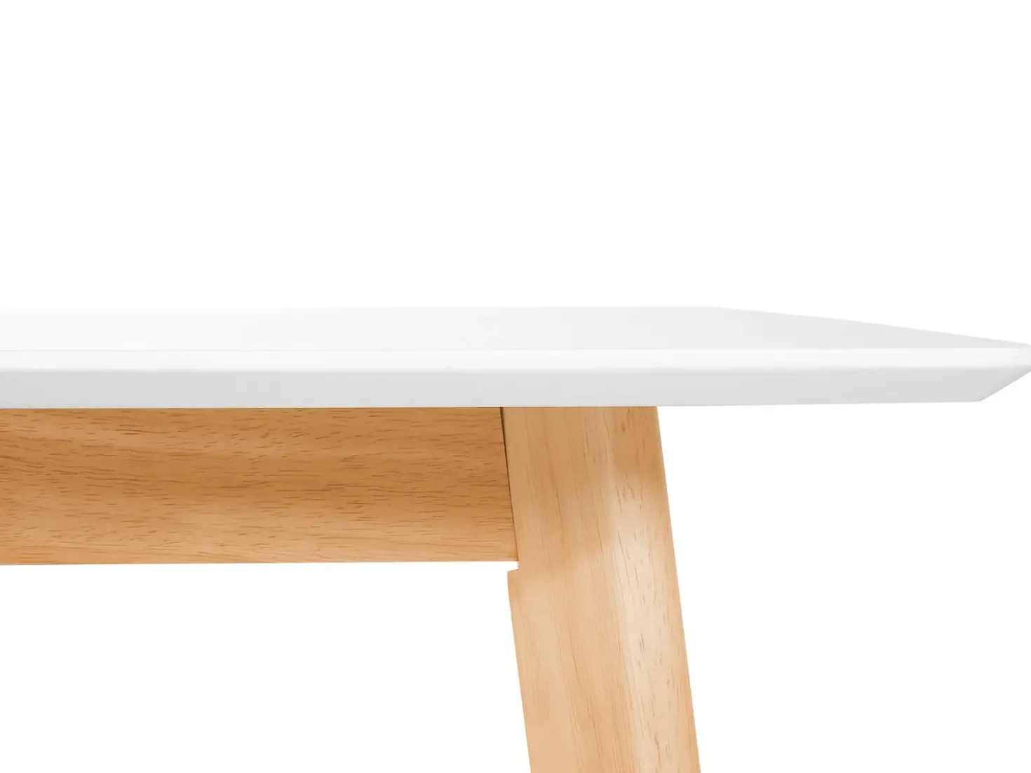 Tavolo da pranzo estensibile MEDIO Bianco 120/155 cm 80 cm