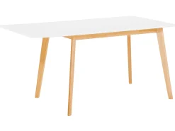 Tavolo da pranzo estensibile MEDIO Bianco 120/155 cm 80 cm