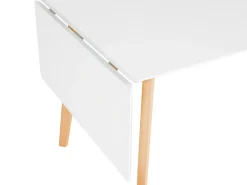 Tavolo da pranzo estensibile MEDIO Bianco 120/155 cm 80 cm