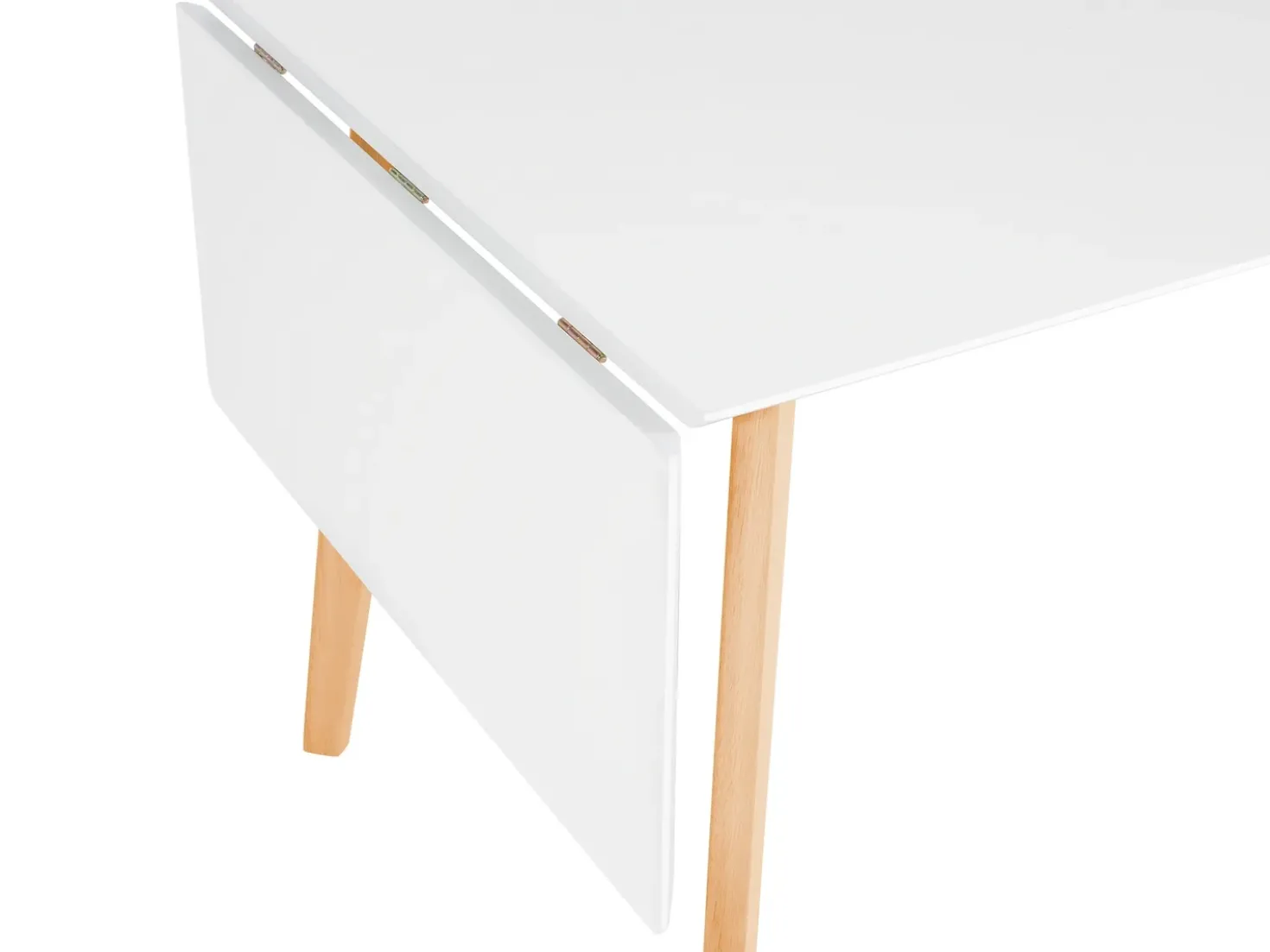 Tavolo da pranzo estensibile MEDIO Bianco 120/155 cm 80 cm