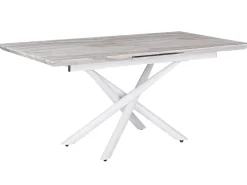 Tavolo da pranzo estensibile MOIRA Bianco 160/200 cm 90 cm
