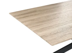 Tavolo da pranzo FINLEY Marrone chiaro 160/200 cm 90 cm
