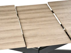Tavolo da pranzo FINLEY Marrone chiaro 160/200 cm 90 cm