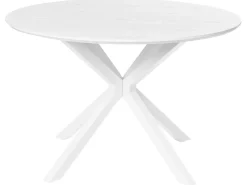 Tavolo da pranzo FITZROY Bianco 120 cm 120 cm