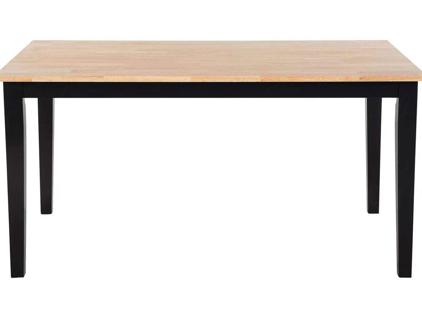 Tavolo da pranzo GEORGIA Nero 150 cm 90 cm Legno