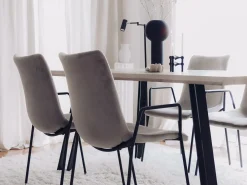 Tavolo da pranzo GRAHAM Marrone chiaro 180 cm 90 cm