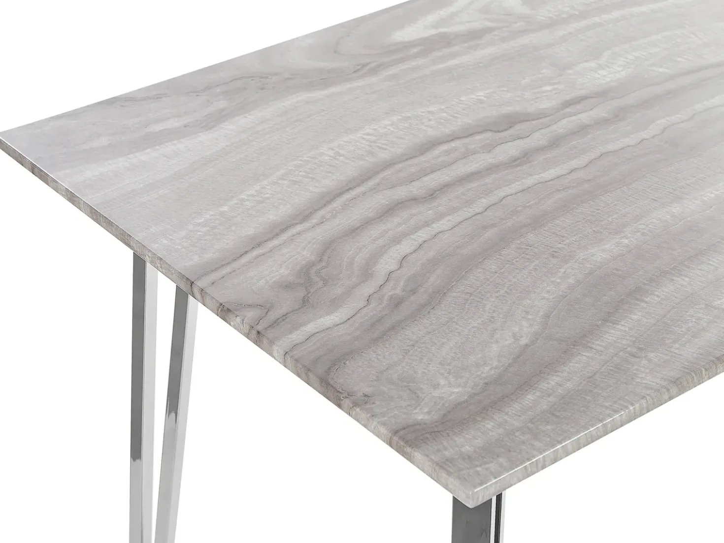 Tavolo da pranzo GREYTON Bianco 120 cm 70 cm