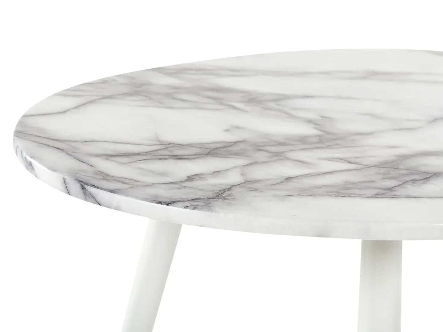 Tavolo da pranzo GUTIERE Marmo bianco 120 cm 70 cm