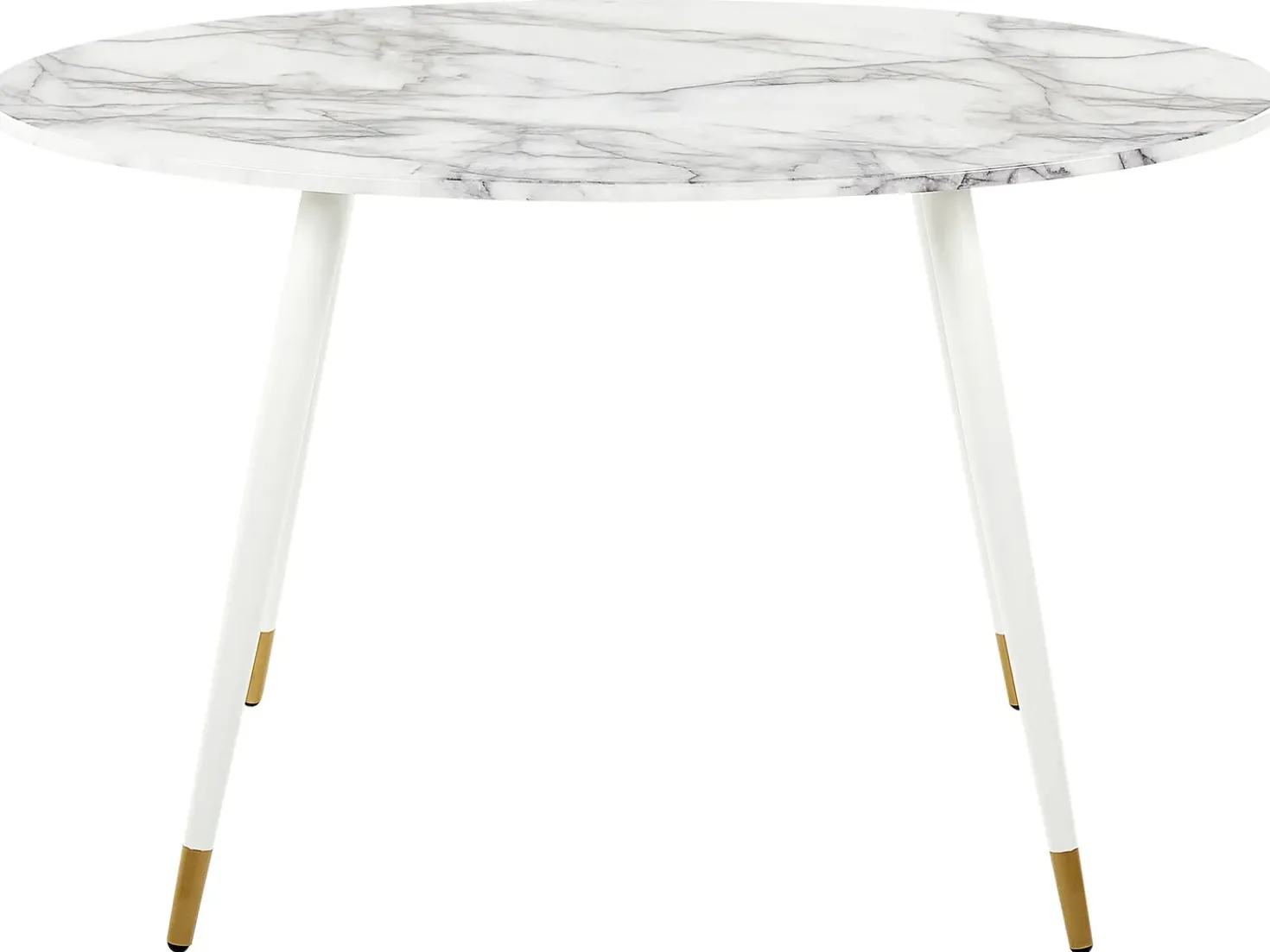 Tavolo da pranzo GUTIERE Marmo bianco 120 cm 70 cm