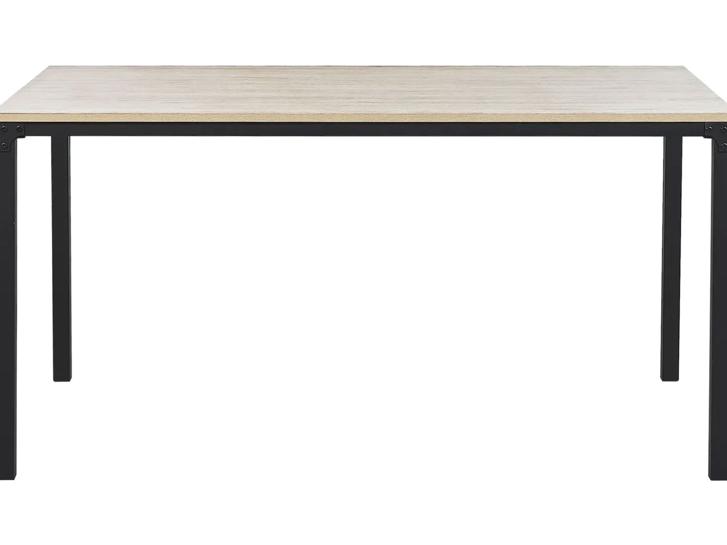 Tavolo da pranzo HOCKLEY Marrone chiaro 150 cm 90 cm