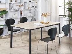 Tavolo da pranzo HOCKLEY Marrone chiaro 150 cm 90 cm
