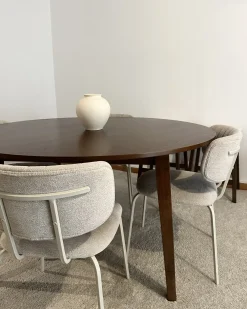 Tavolo da pranzo HUNTLEY Rovere scuro 140 cm 140 cm