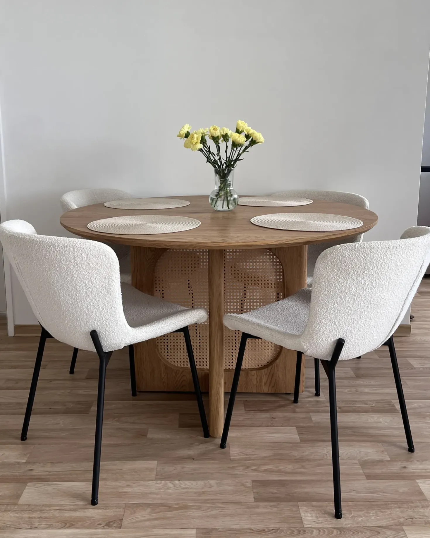 Tavolo da pranzo KARLO Marrone chiaro 120 cm 120 cm