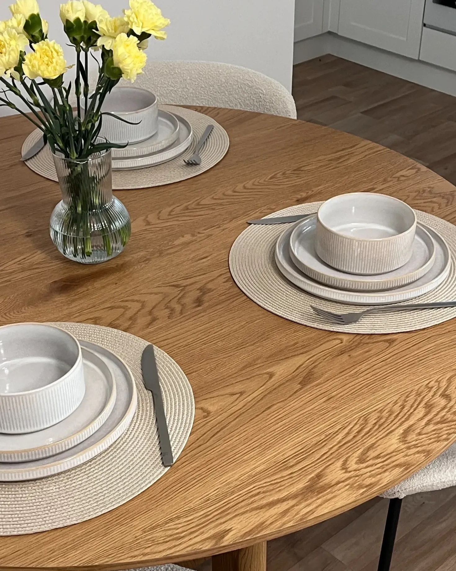 Tavolo da pranzo KARLO Marrone chiaro 120 cm 120 cm