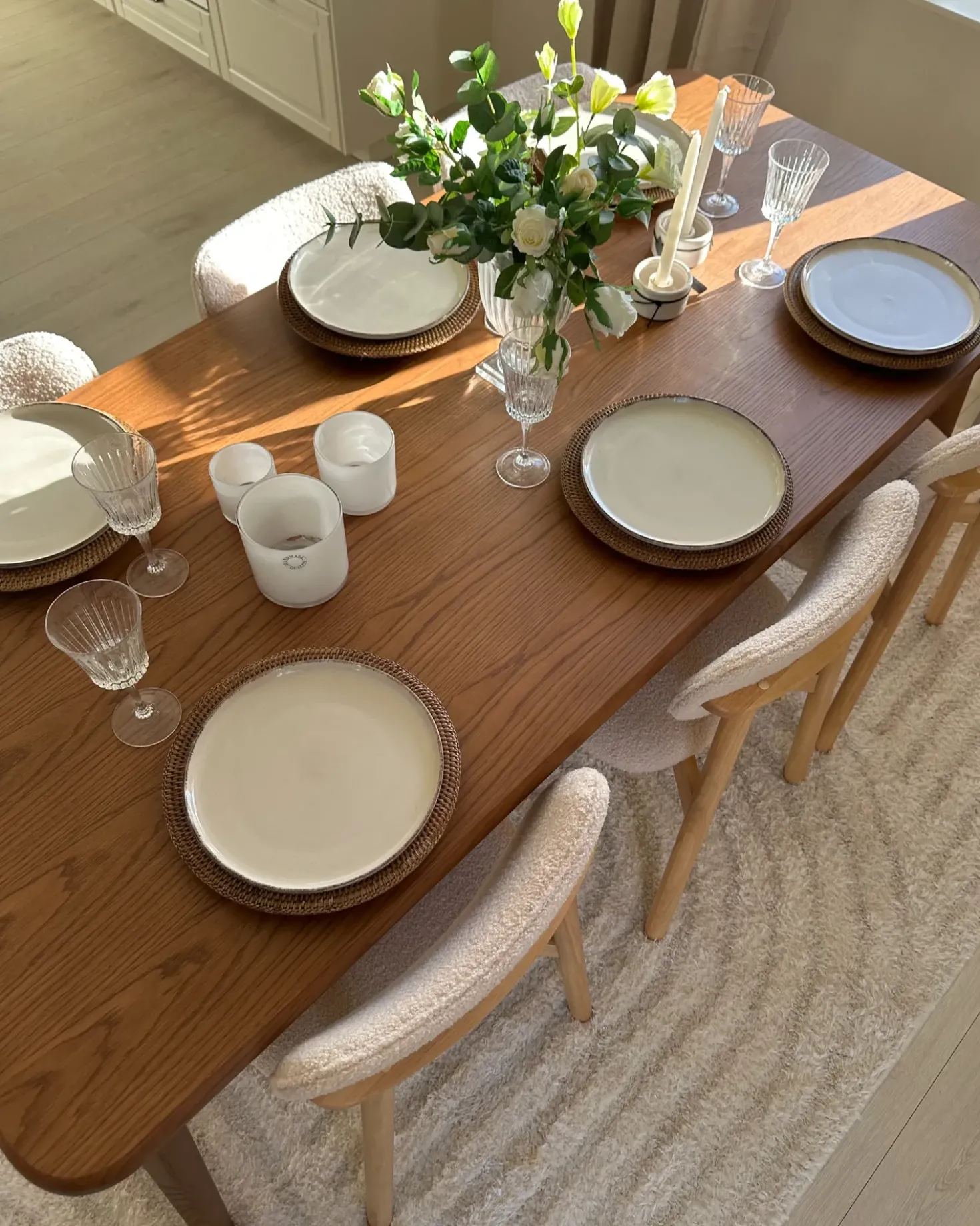 Tavolo da pranzo KEHO Rovere scuro 200 cm 90 cm