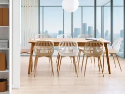 Tavolo da pranzo KEHO Rovere scuro 200 cm 90 cm