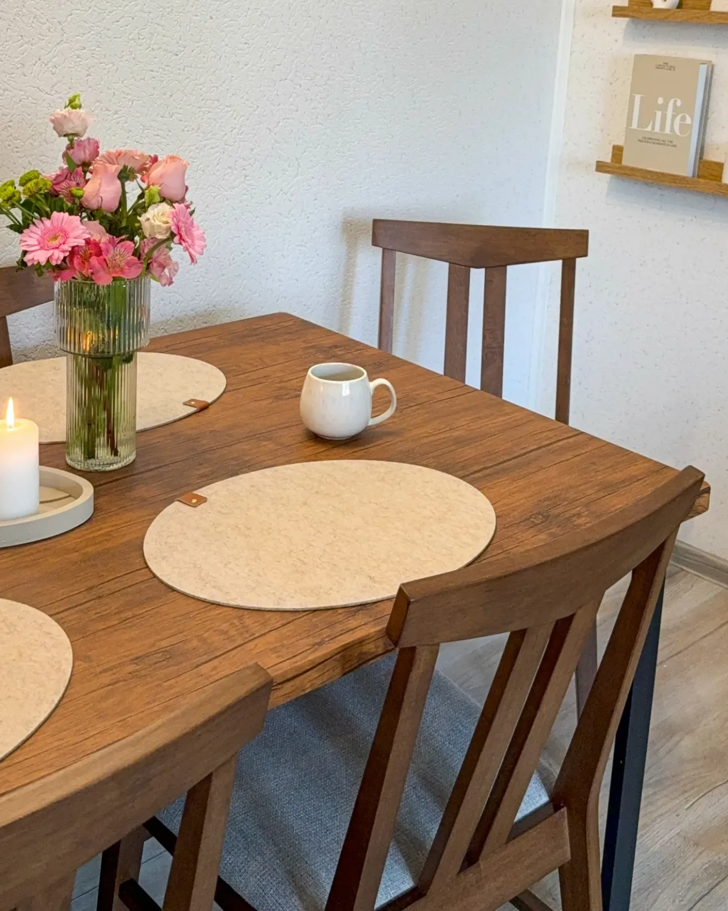 Tavolo da pranzo LAREDO Marrone scuro 150 cm 90 cm