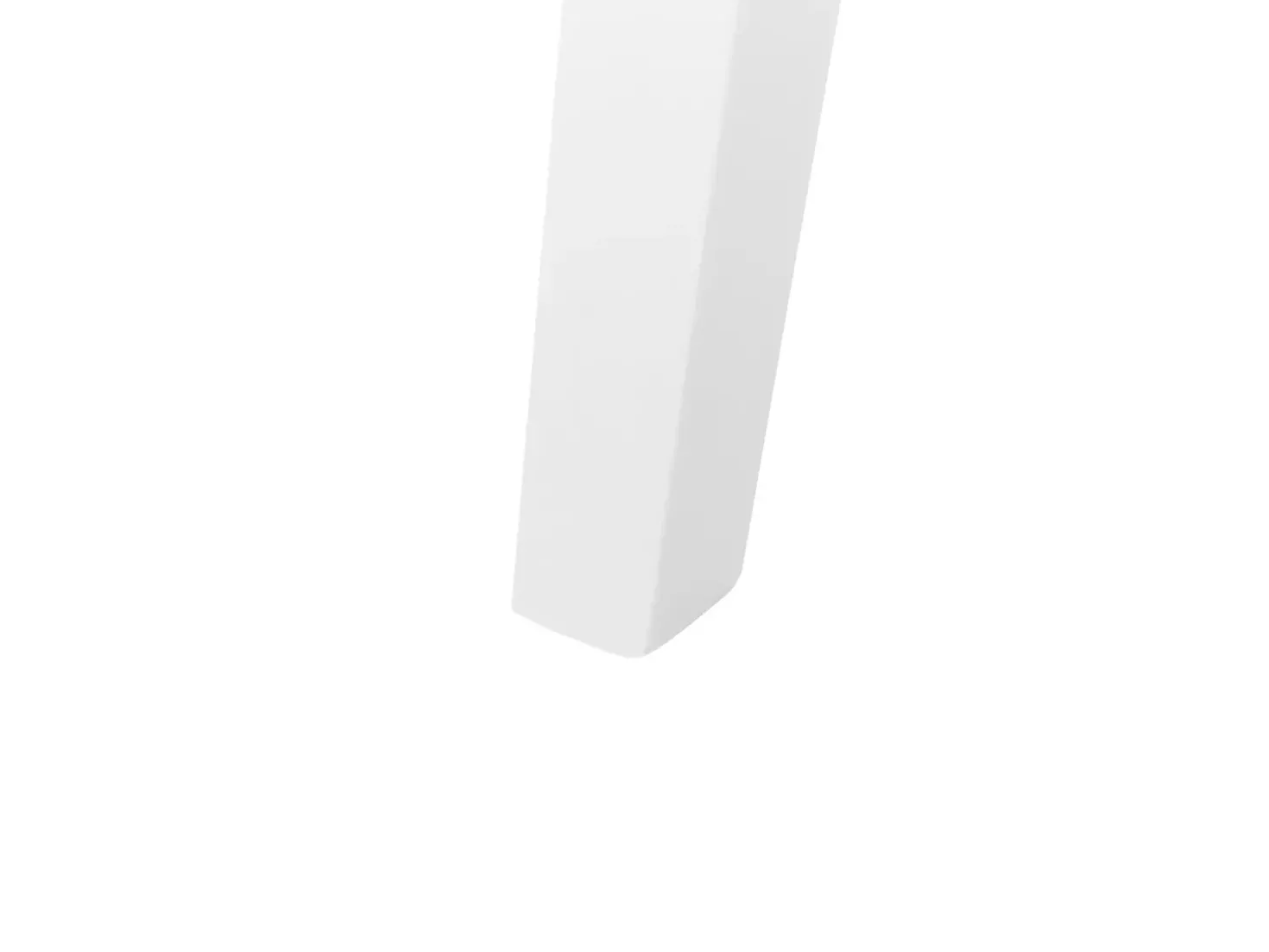 Tavolo da pranzo LENISTER Marrone/Bianco 150 cm 90 cm