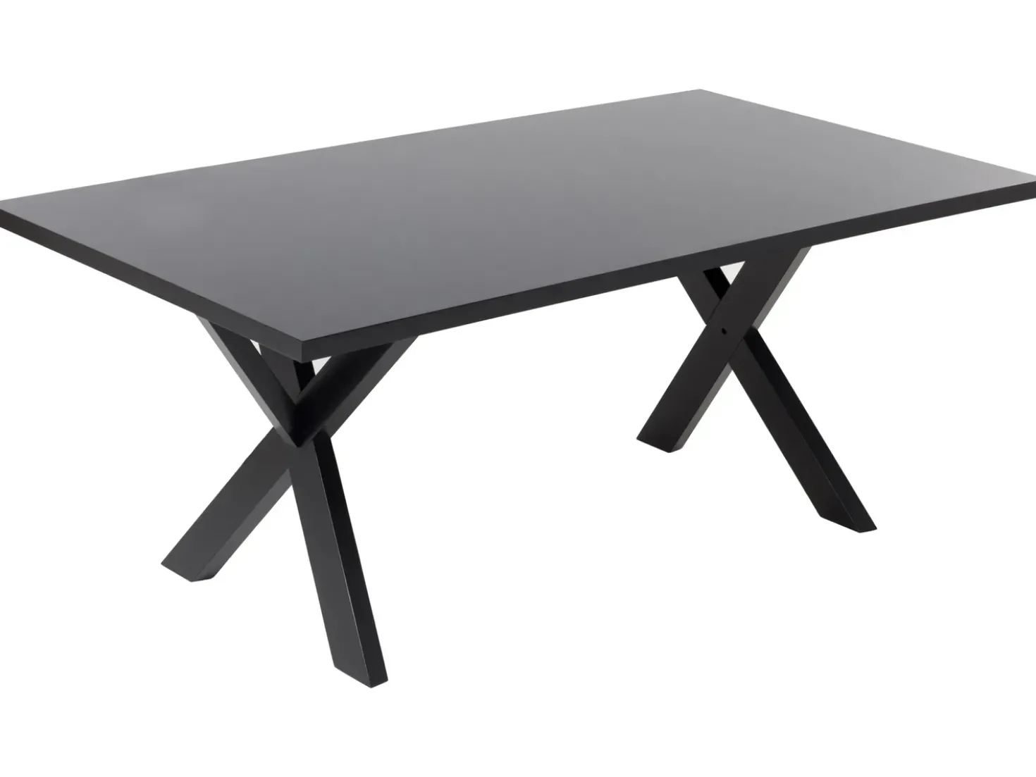 Tavolo da pranzo LISALA Nero 180 cm 100 cm