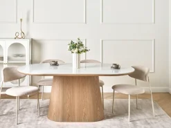 Tavolo da pranzo LOCKHART Frassino chiaro 180 cm 90 cm
