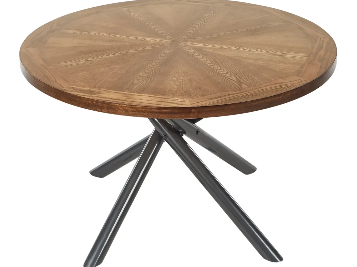Tavolo da pranzo LORENZO Frassino marrone 120 cm 120 cm