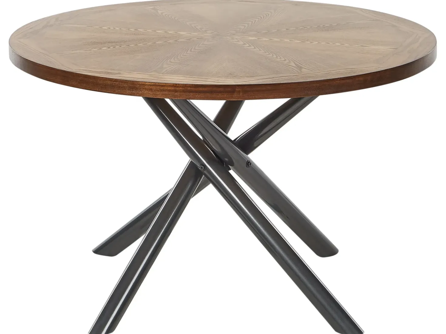 Tavolo da pranzo LORENZO Frassino marrone 120 cm 120 cm