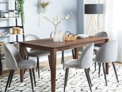 Tavolo da pranzo LOTTIE Noce scuro 160 cm 90 cm