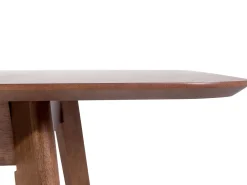 Tavolo da pranzo MADOX Noce scuro 200 cm 100 cm