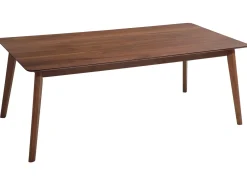Tavolo da pranzo MADOX Noce scuro 200 cm 100 cm
