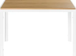 Tavolo da pranzo MANN Marrone/Bianco 120 cm 80 cm