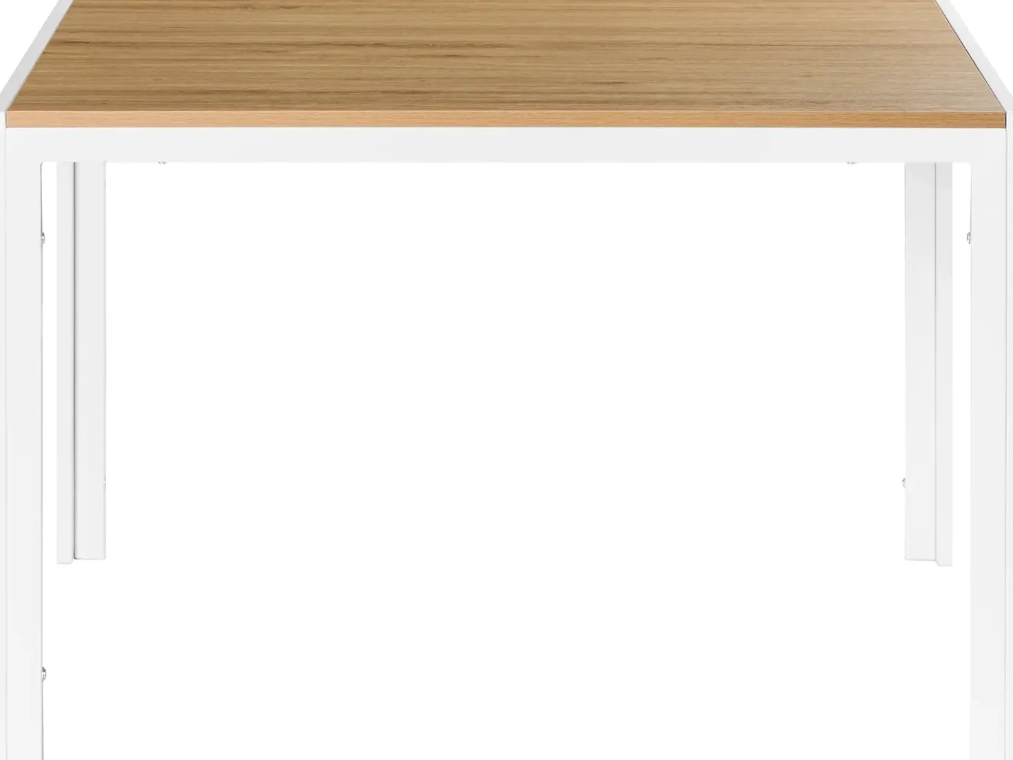 Tavolo da pranzo MANN Marrone/Bianco 120 cm 80 cm