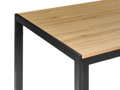 Tavolo da pranzo MANN Marrone/Nero 120 cm 80 cm