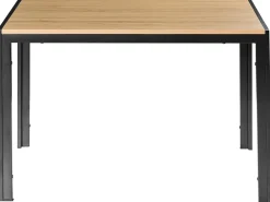 Tavolo da pranzo MANN Marrone/Nero 120 cm 80 cm