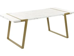 Tavolo da pranzo MARTYNIKA Marmo bianco 200 cm 90 cm