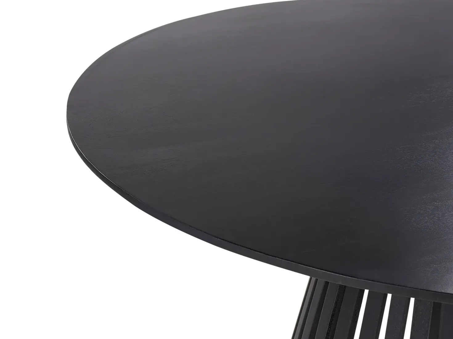 Tavolo da pranzo MESILLA Nero 120 cm 120 cm Legno d'acacia